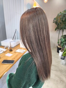 ルノン リー(LUNON:re) long×ミルクティーベージュ♪