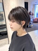 黒髪ナチュラルショート