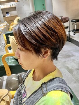 アーツ 茅ヶ崎(arts) ショートカット20代30代40代前髪あり面長丸顔ショートボブ