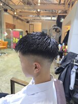 アノ(Ano.)&nbsp;メンズスキンフェードクロップスタイルベリーショート短髪