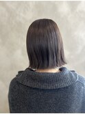 切りっぱなしボブ