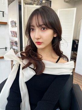 アリスバイアフロート 自由が丘(ALICe by AFLOAT) 韓国フェミニン◎流れるお顔周り【自由が丘】