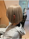 【ケアブリーチでつくる!!春感ホワイトベージュ♪】