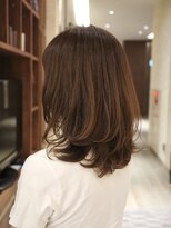 ビュートリアム265(BEAUTRIUM 265)&nbsp;◆モテ髪ミディアムレイヤー/小顔レイヤーカット/ブラウンカラー