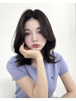アマトウキョウ アユンチェ(AMA TOKYO×AYUNCHE) 巻いても可愛い韓国ボブ