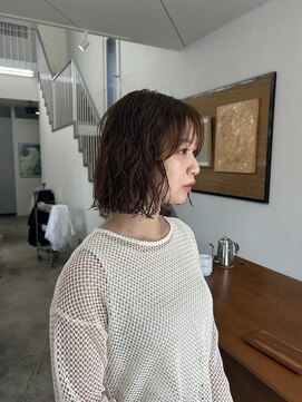 ヘアー バトン(hair vaton) ボブパーマ