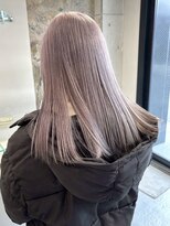 ソル ジングウマエ(SOL JINGUMAE) 原宿ケアブリーチカラーミルクティーベージュ酸性ストレート韓国