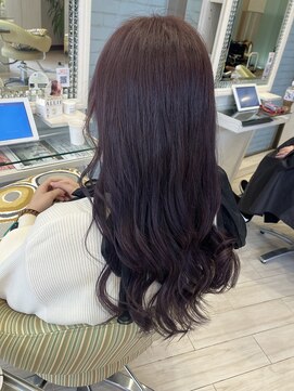 ビス ヘア アンド ビューティー 西新井店(Vis Hair＆Beauty) ダブルカラーダークバイオレット