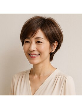 スープレックス ヘアーデザイン(SOUPREX HAIR DESIGN) SOUPREXエレガント大人ショート 20代 30代 40代 50代 60代