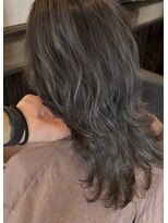 メルシー(merci)&nbsp;【7月のベストショット】白髪ボカシハイライトデザイン