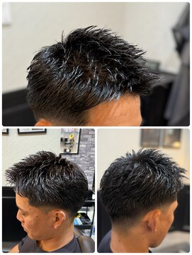 プラウド(PROUD) フェード/スキンフェード/スパイキーショート/原田航海