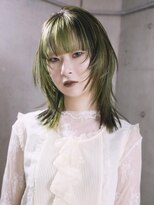 キャロルガーデンズ ボコカ 表参道(Carroll Gardens bococa) 【azu】レイヤー デザイン グリーン