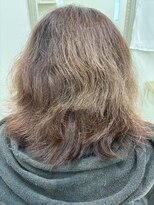 ナック(knack) 縮毛矯正 Before