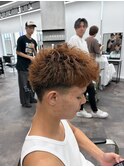 テーパーフェード海外風ショートスタイル