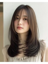 hum 立川【ハム】髪質改善・酸性ストレート・縮毛矯正 ココアベージュ/オリーブグレー/小顔/黒髪[立川/髪質改善]