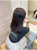 ブリーチなしでもできる！ピンクブラウンカラー！