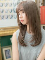 カバーヘア ブリス 戸田公園西口店(COVER HAIR bliss) グレイアッシュレイヤーロングエアストレートA3戸田公園30代40代