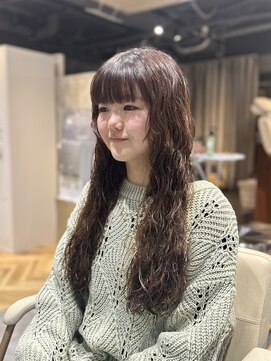 ガーリーパーマヘア