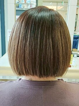 ヘアークリアー 春日部 大人可愛い20代30代40代 ナチュラルストレートボブ 艶髪