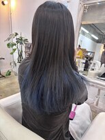 ノーリード(notre Lead)&nbsp;ブルー×ロングレイヤー