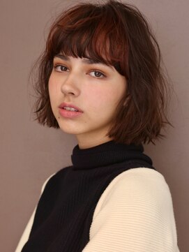 アンドレイ 表参道(andrey) 着物ヘア/大人ガーリー/ダークアッシュ/似合わせカット/表参道