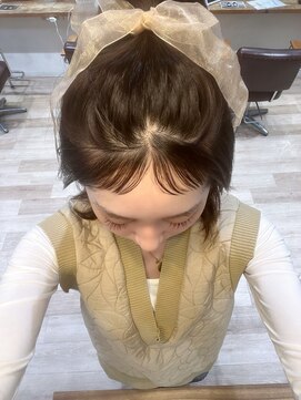 カロン トウキョウ 中野北口店(Kalon Tokyo) 透け感シースルーバング　うぶ毛パーマ