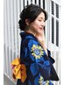 【手ぶらでOK】浴衣レンタル+着付け+ヘアセット¥13000