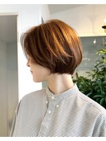 サン 白金台(SUN) 透明感カラーの丸みショートボブ白金目黒