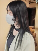 ブロック ジャポン(bloc japon)&nbsp;モードなフェミニンマレットウルフロングハッシュレイヤー艶髪