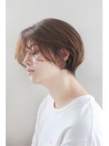 モッズ ヘア 新宿サウス店(mod's hair)&nbsp;長めバング×丸みショート