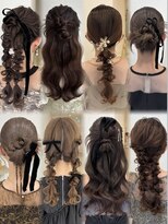 スイ(sui)&nbsp;インスタグラムで保存数の多い人気のヘアセット♪