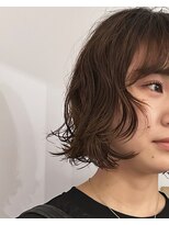 ニーム 栄(nimes)&nbsp;ニュアンスが可愛いドライパーマ