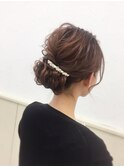 【ヘアセット専門店Mature】シニヨンアレンジアップ