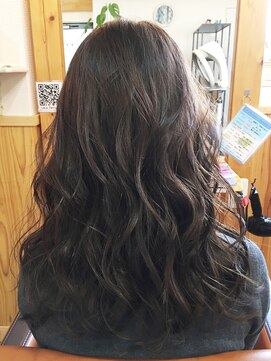 ララテラス(LaLa Terrace) ～LaLa Terrace流～ダークカーキアッシュ×セミウェットウェーブ