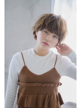 ネオリーブアピ 池袋店(Neolive api) 【neolive api 池袋】耳かけショートヘア