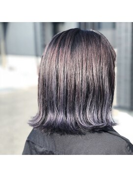 ディーパス(D-PATH) すそカラー，パープルカラー_D-PATH