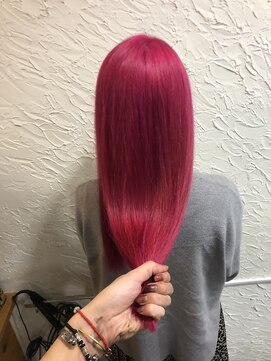ヘアビューティースタジオ ラルガ(Hair beauty studio Raruga) ★Raruga 小倉魚町★ピンクストレート