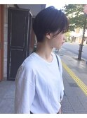 乾かすだけでキマってしまうショート