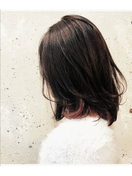 美容室 イズ 館林店(Iz) ネオウルフ_イヤリングカラー