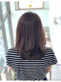 ふんわりミディアムレイヤースタイル【りり】