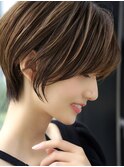 前髪あり大人ショート20代30代40代【AIN.表参道】川原大地