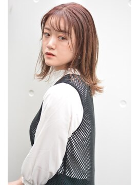 ドルセプラタ(Dulce plata) 【Dulce】小顔ミディアム×ハイ透明感カラー大人可愛い30代40代
