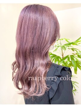 アナザヘアー なんば 高島屋前店(ANAZA hair) ＊韓国風　ヨシンモリ　raspberry color＊