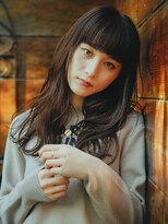 ケーズ コレクション 本荘店(K's collection)&nbsp;ぱっつんナチュラルの暗髪style