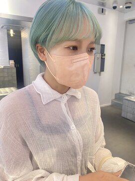 ゲーム 原宿店(GAME) ミントカラー/ダブルカラー/ケアブリーチ/髪質改善/原宿