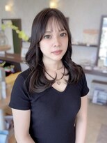 ヘアメイク ミチ 富田店(HAIRMAKE MICHI)&nbsp;【MICHI 富田店　古作蓮】暗髪　艶カラー