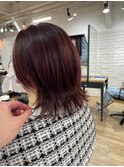 【BUZZbee四ッ井】ワインレッド×ソフトウルフ