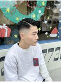 フェード 刈り上げ メンズカット バーバー