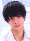ナチュラル束感マッシュ