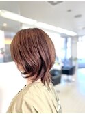 大人ウルフ×大人艶カラー